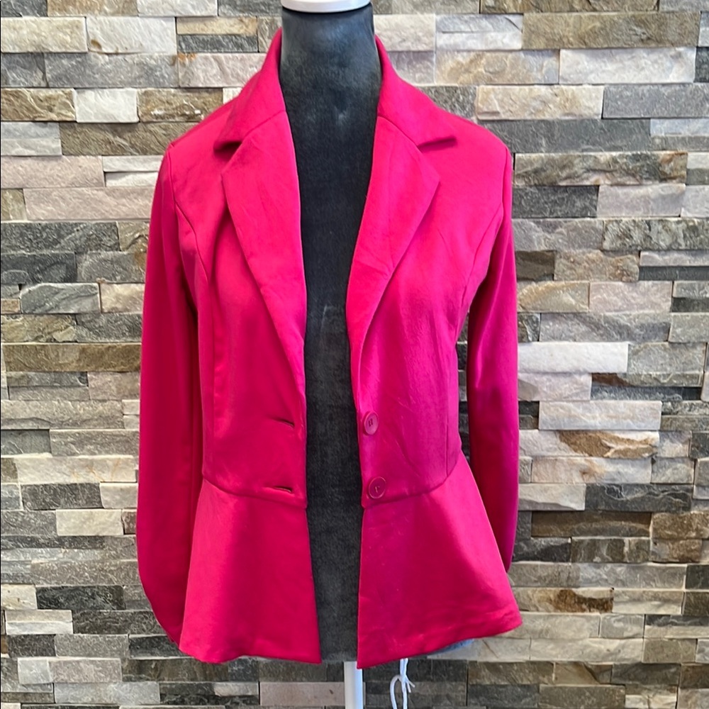 Sunny Lehigh Elegant Women's Pink Blazer
